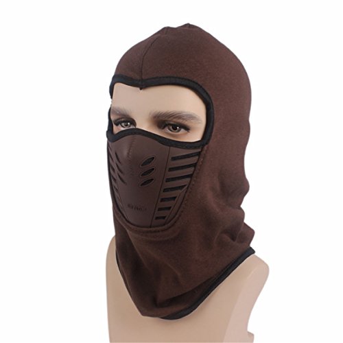Image of Qhome Outdoor Cotton Winter Neck Face Mask Hood Warmer Balaclava with Plastic Mouth Muffle