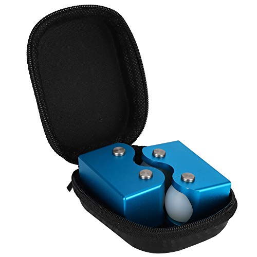 Restokki 2PCS Aluminum Professional Billiards Cue Straightness Detection Snooker Pool Straight Detective Tools Supplies