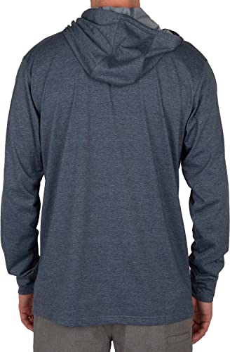 Salty Crew Deckhand Tech Pullover Hoody - Navy3