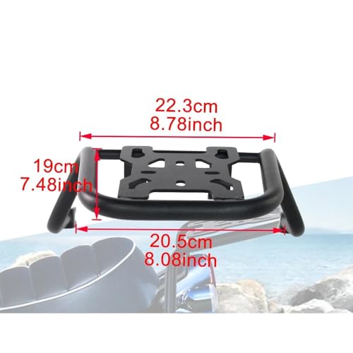 Support bagages arrière pour Monkey 125 2019-2026 - 5
