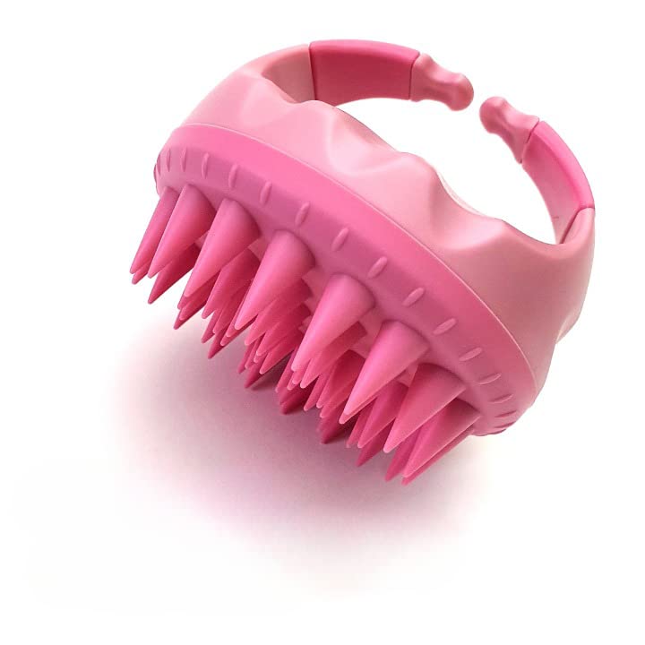 Alan TrumanScalp SOS - Scalp Massage & Shampoo Brush - Pink |Exfoliating Shampoo Brush|Suitable for Sensitive Scalp