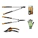 Produktbild Fiskars Gartenpflege-Set"SmartFit" Set A, bestehend aus P68, L86, HS86, Pflegeset und Handschuhe