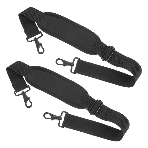 BAZEITFLOW 2個可能な楽器バッグ用ショルダーストラップ 軽量デザイン 快適パッド付き 多種対応バッグに