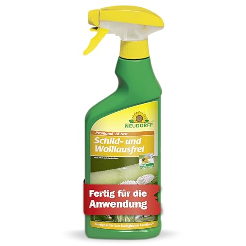 Neudorff Promanal AF Neu Schild- und Wolllausfrei – Bekämpft Schild- und Wollläuse sowie Spinnmilben an hartlaubigen Zierpflanzen wie z.B. Oleander und...