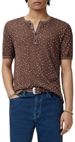 John Varvatos Men's Cabras Henley