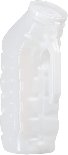 Miniatura 6 de Botella de orina masculina de lujo para incontinencia urinaria 32oz.33.8 fl oz - Paquete de 3 por Medical Sales Supply