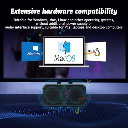 DEPUDASpeaker USB Small Computer Speaker Bar WX-101 の商品画像 6