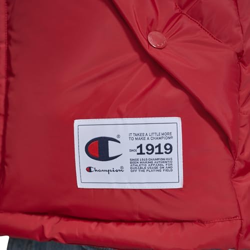 Image of Champion Men's Puffer Vest With Logo