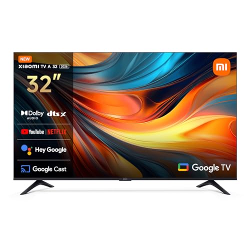 Catálogo de pantalla de 32 pulgadas lg los más solicitados. 45 XIAOMI TV A 32 2026 | Google TV | Diseño Elegante con Bisel Ultrafino | Dolby Audio DTS:X + DTS Virtual:X1 | Voice Control