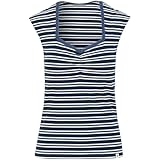 Blutsgeschwister Damen Let Romance Rule T-Shirt, Caravan Stripes Blue, L