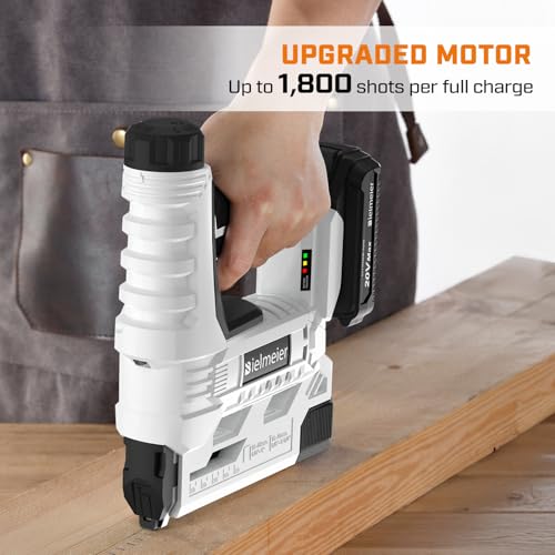 image for BIELMEIER 20V Nail Gun Battery Powered, 18 Gauge 2 in 1 Cordless Upgra