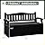 Flamaker 80 Gallon Storage Bench Outdoor Indoor, Durable All-Weather Seating with Hidden Storage, Lockable Deck Box for Garden, Patio, Poolside (Black)