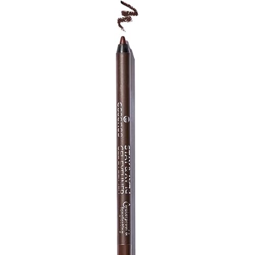 essence | Stay & Play Gel Eyeliner | Super Soft Gel-like Texture | Waterproof & Longlasting | Vegan & Cruelty Free (02 But First Espresso)