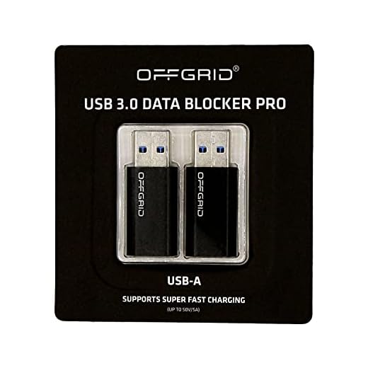 Lot de 2 bloqueurs de données USB pour téléphone portable, tablette et ordinateur portable, bloque le transfert de données indésirables, protège contre le jus, charge en toute sécurité iPhone, appareils Android