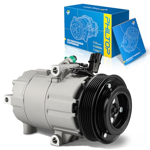 Image of PHILTOP A76314 Air Conditioner AC Compressor with Clutch for Hyundai Elantra 2017-2020 2.0L,Elantra GT 2017