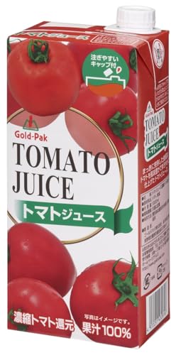 ゴールドパック トマトジュース 1L ×6本