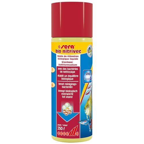 sera Bio nitrivec 100 ML | média de Filtration Liquide | élimine Les substances nocives | stabilise Les paramètres de l'eau