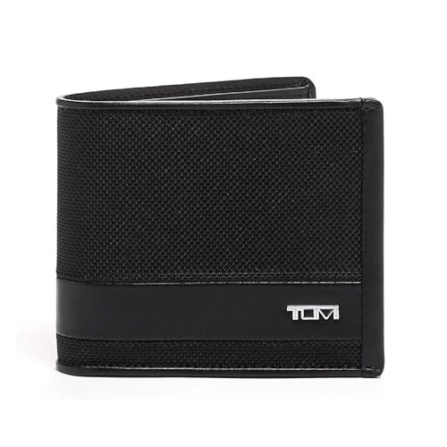 TUMI - Alpha Global Center Flip Passcase - Wallets for Men - Organized Bill Compartment & Hidden Pocket - 3.8