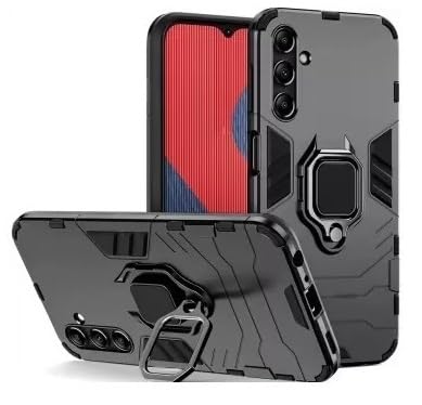 SPAZY CASE® Samsung Galaxy M35 5G Back Cover Case | Dual Layer Armor Defender Full Body Protective + Hybrid Ring Holder & Kickstand Back Case for Samsung Galaxy M35 5G - Black (B0DC6DSRLR) Amazon Price History, Amazon Price Tracker