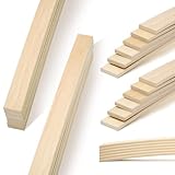 Threehoney 12 Pack Wooden Bed Slats Replacement 39.3 L x 2.08 W x 0.33 H Arc Solid Wood Mattress Support for Bed Frame Sofa Foundation Platform Repair Parts, Easy Assembly No Tools Required