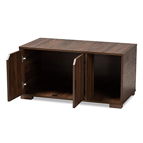 Baxton Studio Pet Bed - Brown