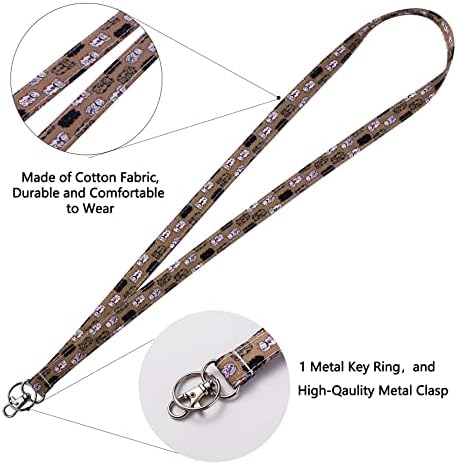 Lucky Japanese Cat Lanyard with id Holder Cute lanyards for Women Men Neck Lanyard for Keys id Badge Holder
