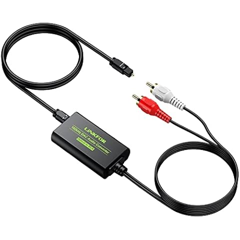 LiNKFOR 192kHz DAC Optical to RCA Converter Cover