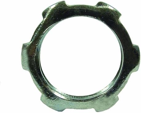 Hubbell-Raco 1192 Rigid / IMC Lightweight Conduit Locknut, 1/2-Inch Trade Size, 100-Pack