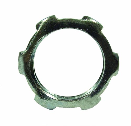Hubbell-Raco 1193 Rigid / Imc Lightweight Conduit Locknut, 3/4-Inch Trade Size, 100-Pack #TOP22