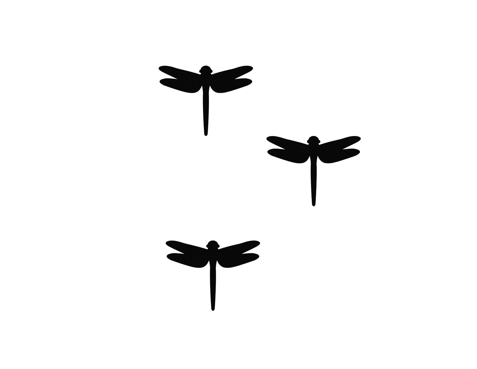 Photo 1 of WSQ Retractable Screen Door Safety Decals - 3-Pack Black