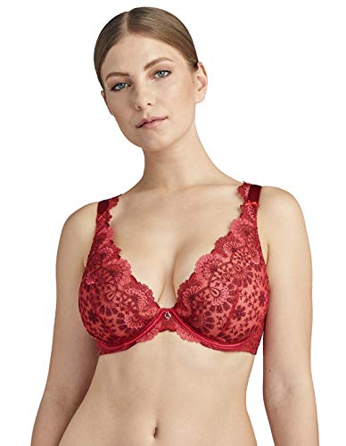 Preisvergleich Produktbild Aubade Damen Plunge Bra ART OF INK French Red 65F
