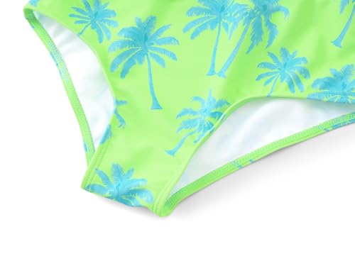 Image of Dvenki Girls Cutout One Piece Swimsuit Adjustable Straps Sizes 6X-16