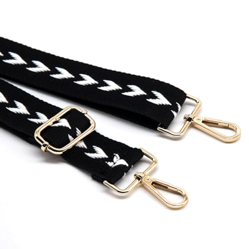 Image of S&loyoe Purse Straps Replacement Crossbody Bag Strap Adjustable Wide Guitar Straps for Handbags 1.5inch