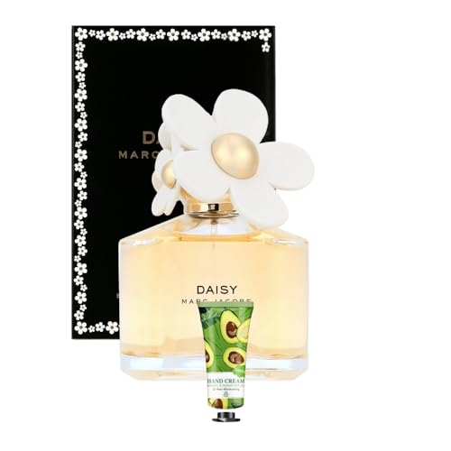 Bundle- Perfume For Women Marc jacobs Daisy Eau De Toilette Spray 3.4 Oz With Mini Hand Cream