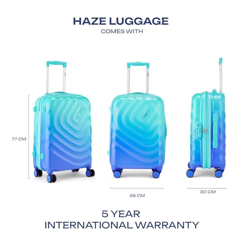 Image of Safari Polycarbonate Spinner Select Haze 8 Wheels 77cm Large Size Trolley Bag Hard Case Check-in Luggage,TSA Lock,Anti Theft Securi Zipper,Organized Interior,Suitcase for Travel,Splash