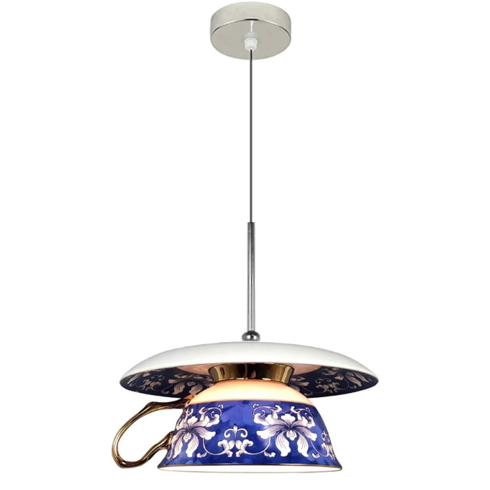 Style classique chinois pour votre cuisine avec cette suspension en céramique