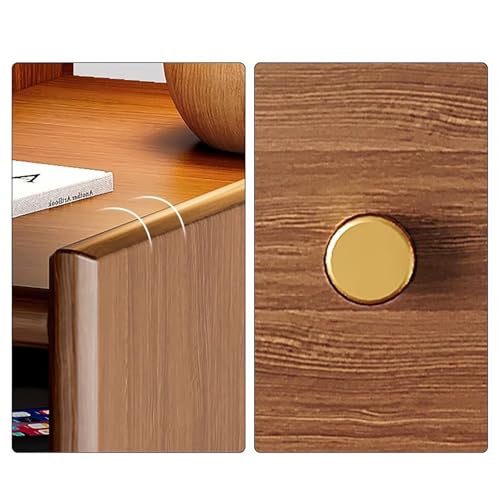 Petite table d'appoint étroite en bois massif pour optimiser les petits coins