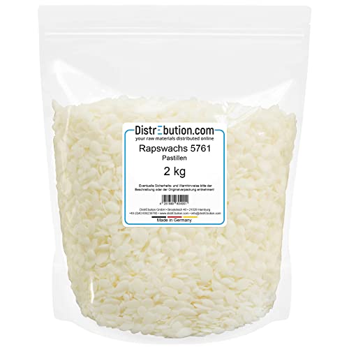 2 kg Rapswachs 57-61°C in Pastillen, auf Naturbasis, Made in Germany Cover
