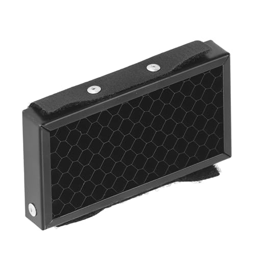 Difusor Portátil de Favo de Mel para Flash de Câmera, Grade de Favo de Mel de 50 Graus para Controle