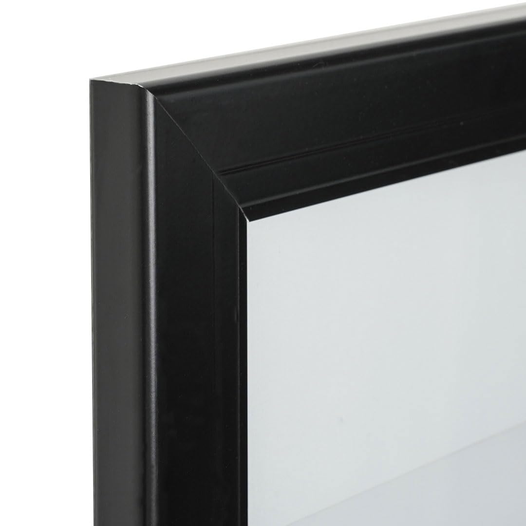 Danieli Store - Tablón de Anuncios Exterior Negro para Menús Luminoso - Tablón con Cerradura y Par de Llaves - Fácil Montaje en Pared - Superficie de Acero Magnético y Escribible (A4 LED)