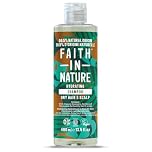 Faith In Nature Shampoo Biologico al Cocco, Idratante per Capelli e Cuoio Capelluto Secchi, Vegano e Cruelty Free, Senza SLS, Siliconi o Parabeni, 400 ml