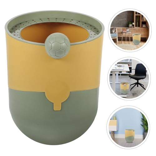 Caneca de basura decorativa rectangular para hogar y oficina miniatura 7