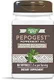 Nature's Way Pepogest Peppermint Oil 60 Softgels. Pack of 3