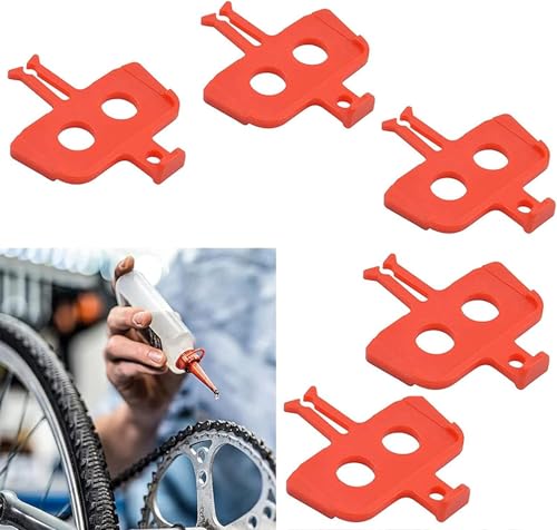 beejune 4 Stück Fahrrad Scheibenbremsen Abstandshalter, Scheibenbremse, Fahrrad Abstandshalter, Transportsicherung Scheibenbremse, Abstandhalter Fahrrad, Für MTB Fahrradzubehör