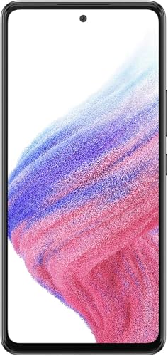 SAMSUNG Galaxy A53 5G, libre, 6GB/128GB Negro (Awesome Black) Enterprise Edition Dual SIM A536B (Reacondicionado)