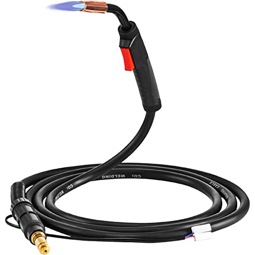 Happybuy 150Amp 11.5Ft Mig Welding Gun fit for Lincoln Welding Torch Stinger Replacement fit for Lincoln Magnum 100L (K530-5) fit 0.025 to 0.45 Inch Wire