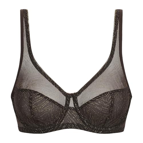 Soutien-gorge Generous Dim sous un chemisier pour le bureau