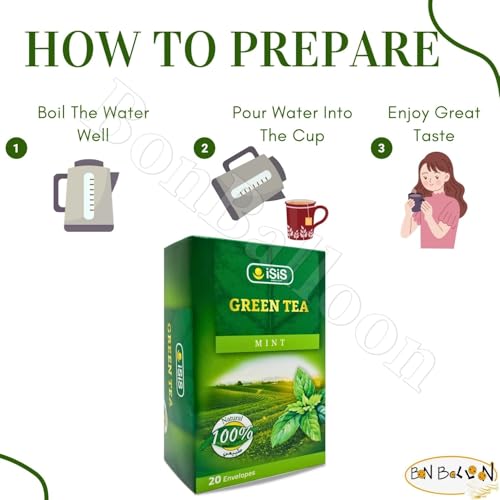 Té verde con menta 20 saquitos miniatura 5