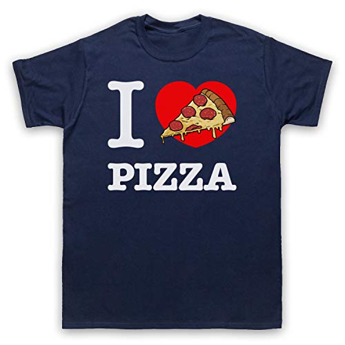 T-Shirt I Love Pizza My Icon Art & Clothing pour Soirée Entre Amis