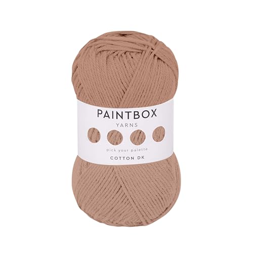 Paintbox Yarns 100% Cotton DK Yarn 1.76oz 50g 137yds 125m | Paper White Wool For Crochet Knitting - Soft Lightweight Double Knit Yarn For Clothes product thumbnail 17
